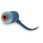 Гарнитура JBL T110 (проводные внутриканальные в ушной раковине закрытые, 1.2м, 5ч, 3.5 мм, IPX2)
