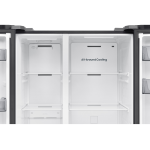 Холодильник Samsung RS70F65Q1FWR (No Frost, A+, 2-камерный, Side by Side, объем 680:420/260л, 912x1 780x716см, чёрный)