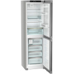 Холодильник Liebherr CNsfd 5724 (No Frost, D, 2-камерный, объем 359:227/132л, 59.7x201.5x67.5см, серебристый)