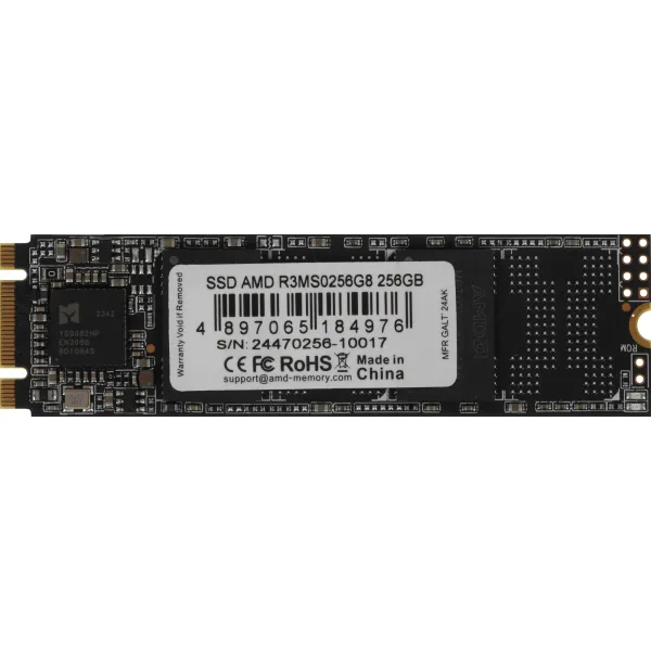 Жесткий диск SSD 256Гб AMD (2280, 520/450 Мб/с)