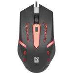 Мышь DEFENDER Hit MB-601 Black USB (1200dpi)