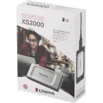 Внешний жесткий диск SSD 2Тб Kingston XS2000 (1.8