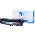 Тонер-картридж NV Print НР CF361X (голубой; LaserJet Color M552dn, M553dn, M553n, M553x, MFP-M577dn, M577)