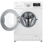 Стиральная машина LG F1296HDS1(фронтальная средняя, класс стирки/отжима/э.потребления: A/B/A , макс: 7кг, 1200 об/мин, инвертер, 60x85x44см, белый)