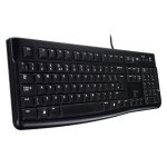 Клавиатура Logitech Keyboard K120 Black USB (классическая мембранные, 104кл)