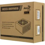 Блок питания Aerocool Eco-400W (ATX, 400Вт, 20+4 pin, ATX12V 2.3, 1 вентилятор)