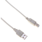 Кабель USB2.0 Buro (USB A(m), USB B(m), 3м)