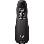 Logitech Wireless Presenter R400 Black USB (радиоканал, кнопок 5)