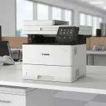 МФУ Canon i-SENSYS MF552dw (лазерная, черно-белая, A4, 1024Мб, 43стр/м, 1200x1200dpi, авт.дуплекс, 150'000стр в мес, Wi-Fi)