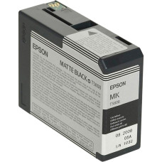Картридж Epson T580800 (черный матовый; 80стр; 80мл; St Pro 3800)