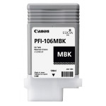 Картридж Canon PFI-106MBK (черный матовый; 130мл; iPF6300S, 6400, 6450)