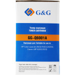 Тонер-картридж G&G GG-Q6001A (голубой; 2000стр; CLJ 1600, 2600, 2605N, LBP 5000, 5100)