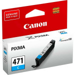 Картридж Canon CLI-471C (голубой; 345стр; 6,5мл; Pixma MG5740, MG6840, MG7740)