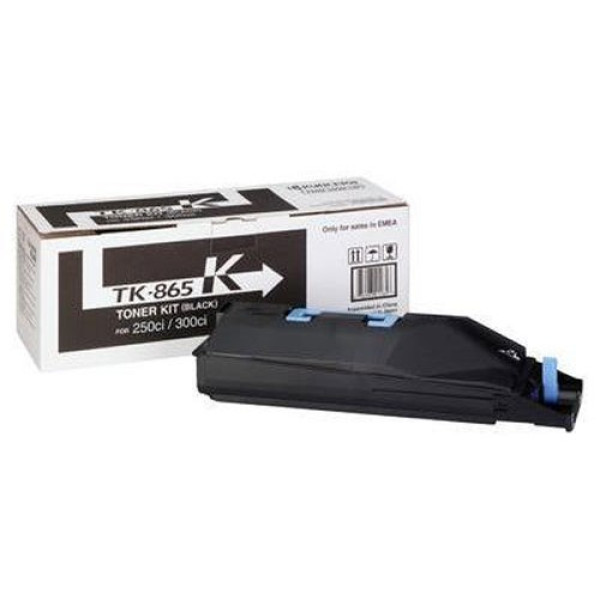 Тонер-картридж Kyocera TK-865K (черный; 20000стр; Kyocera TASKalfa 250ci, 300ci)