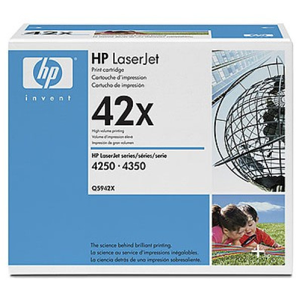 Картридж HP 42XD (черный; 40000стр; LJ 4250, 4350)