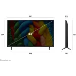 LED-телевизор LG 43NANO80A6B (43