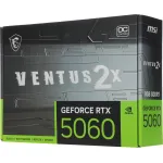 Видеокарта GeForce RTX 5060 2280МГц 8Гб MSI VENTUS OC (GDDR7, 128бит, 1xHDMI, 3xDP)
