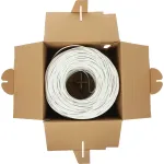 Кабель Lanmaster TWT-5EFTP-LSZH (внутренний, лужёная медь, 24мм, 305м, 5E, 4пары, F/UTP общий экран)