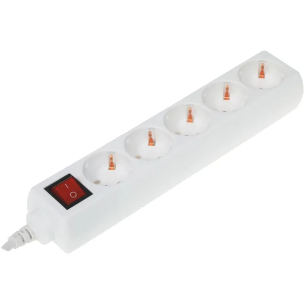 Удлинитель Buro BU-PS5.1/W (1,5м, 5xEURO, 1,5кВт, 7А)