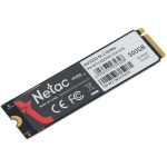 Жесткий диск SSD 500Гб Netac NV3000 (2280, 3100/2100 Мб/с, 190000 IOPS, PCI-E, для ноутбука и настольного компьютера)
