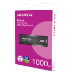Внешний жесткий диск SSD 1Тб ADATA (550/500 Мб/с, USB 3.2 Gen 2 Type-A, внешний)