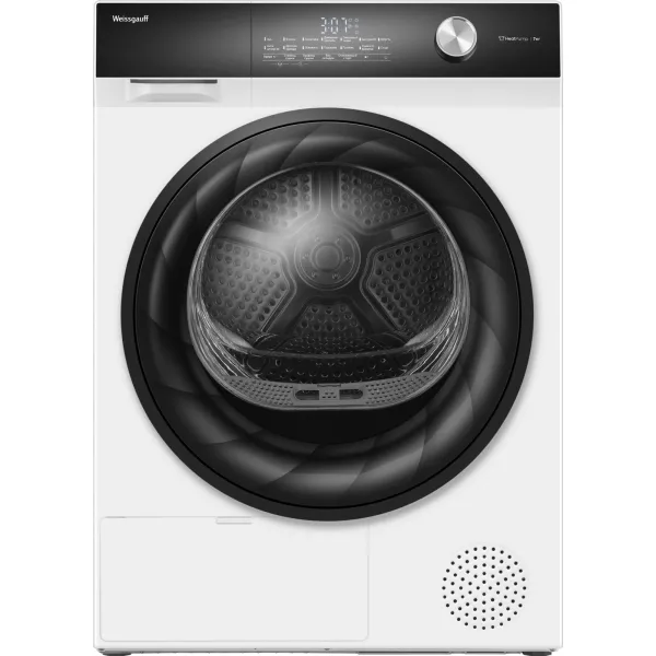 Сушильная машина Weissgauff WD 5247 Premium Heat Pump (Heat Pump (тепловой насос), A++, макс.загрузка 7 кг, 14 программ, уровень шума 64 дБ)