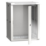 Шкаф коммутационный настенный IEK LWR3-15U64-GF (15U, 600x770x450мм, IP20, 90кг)