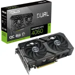 Видеокарта GeForce RTX 4060 2505МГц 8Гб ASUS Dual EVO OC (GDDR6, 128бит, 1xHDMI, 3xDP)