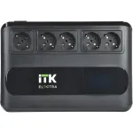 ИБП IEK ELT5-800VA-1-001 (интерактивный, 800ВА, 480Вт, 5xCEE 7 (евророзетка))