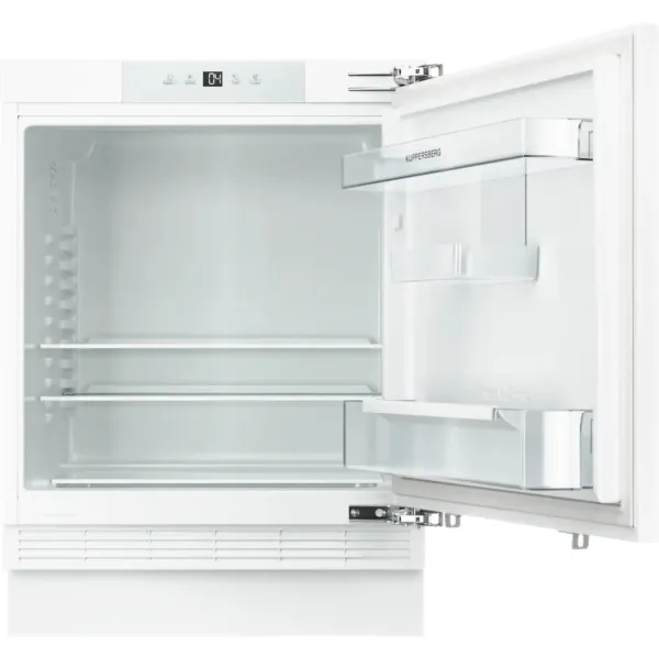 Холодильник встраиваемый под столешницу Kuppersberg RBU 814 (A+, 1-камерный, объем 138:138л, 595x821x545см, белый)