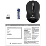 Мышь Sven RX-575SW Black Wireless (1600dpi)