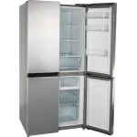 Холодильник Бирюса CD 466 I (No Frost, A, 3-камерный, Side by Side, объем 450:297/153л, инверторный компрессор, нержавеющая сталь)