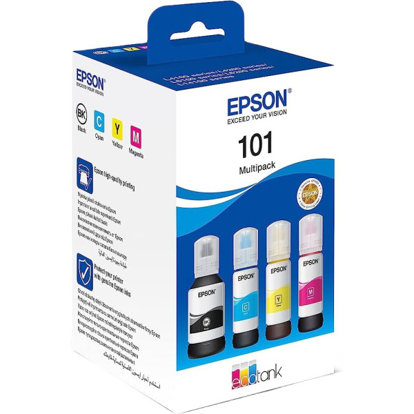 Картридж Epson C13T03V64A (голубой, желтый, пурпурный, черный; 127стр; L4150, L4160, L4167, L6160, L6170, L6190, L6270, L14150)