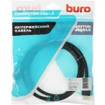 Кабель аудио-видео Buro (прямой HDMI (m), прямой HDMI (m), HDM: ver 2.0, 2м)