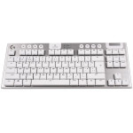 Игровая клавиатура Logitech G915 TKL White (Bluetooth/Радиоканал, механическая, 95кл)