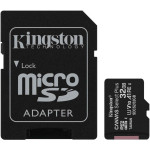 Карта памяти microSDHC 32Гб Kingston (Class 10, 100Мб/с, UHS-I U1, без адаптера)