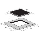 Индукционная варочная поверхность Zugel ZIH604W