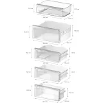 Холодильник полновстраиваемый Bosch KIN96VFD0 (No Frost, D, 2-камерный, объем 290:215/75л, 55.8x193.5x54.8см, белый)