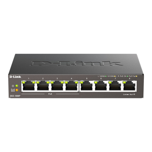 D-Link DGS-1008P/F1A