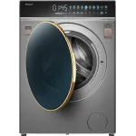 Стиральная машина Weissgauff WMD 58411 Direct Drive Inverter Premium Steam Stee(60x84.7x51см, фронтальная, макс:11кг, с сушкой, 1400об/мин, защита от протечек, нержавеющая сталь)