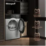 Сушильная машина Weissgauff WD 6110 B Heat Pump (A+, макс.загрузка 9 кг)
