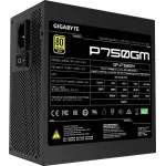 Блок питания Gigabyte GP-P750GM (ATX, 750Вт, 20+4 pin, ATX12V 2.31, 1 вентилятор, GOLD)