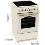 Плита электрическая Gorenje GECS5B70CLI