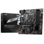 Материнская плата MSI PRO B760M-P (SocketLGA1700, Intel B760, 4xDDR5, microATX, RAID SATA: 0,1,15,5)