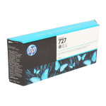 Чернильный картридж HP 727 (серый; 300стр; 300мл; DJ T1500, T1530, T2530, T920, T930)