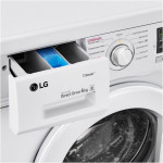 Стиральная машина LG F1296NDS0(60x85x44см, фронтальная, макс:6кг, 1200об/мин, белый)