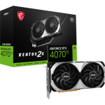 Видеокарта GeForce RTX 4070TI Super 2640МГц 12Гб MSI VENTUS OC (GDDR6X, 256бит, 1xHDMI, 3xDP)