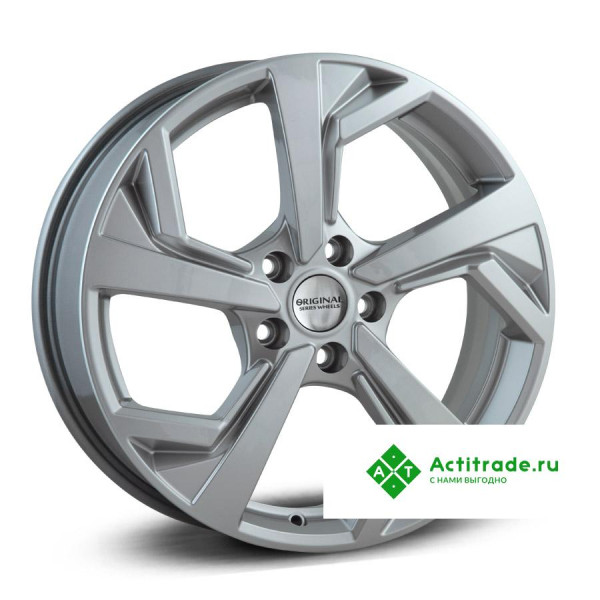 Скад KL-328 R18/7J PCD 5x112 ET 43 ЦО 57,1 серебристый