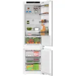 Холодильник полновстраиваемый Bosch KIN96VFD0 (No Frost, D, 2-камерный, объем 290:215/75л, 55.8x193.5x54.8см, белый)