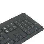 Клавиатура и мышь Logitech MK235 Wireless Keyboard and Mouse Black USB (классическая мембранная, 101кл, светодиодная, кнопок 2, 1000dpi)